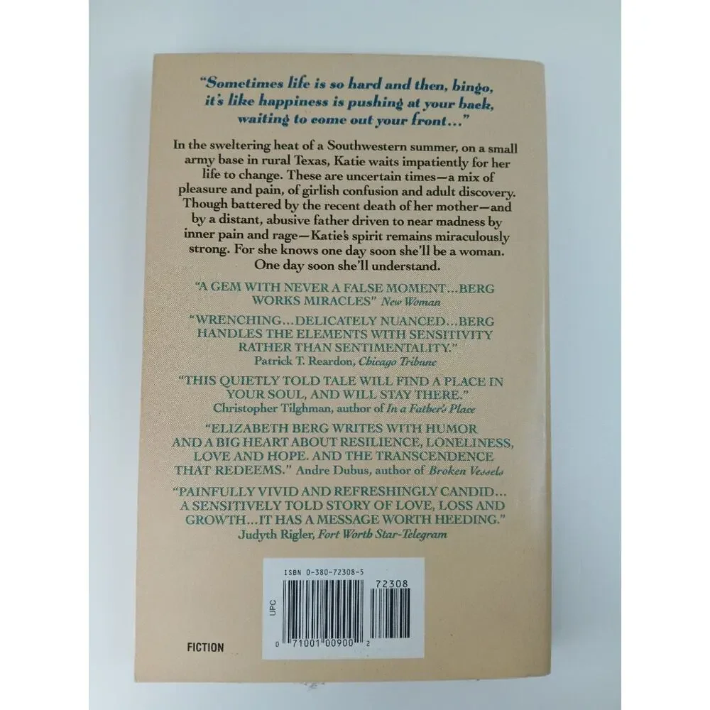 Durable Goods Elizabeth Berg 1993 Paperback Young Adult *